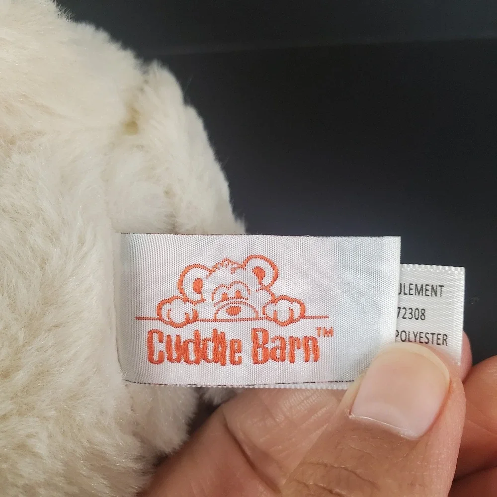 Cuddle Barn Singing Beige Angel Teddy Bear 10